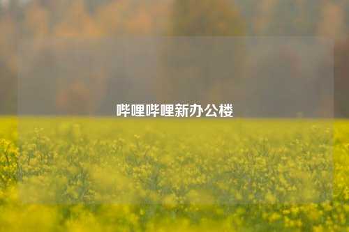 哔哩哔哩新办公楼  第1张